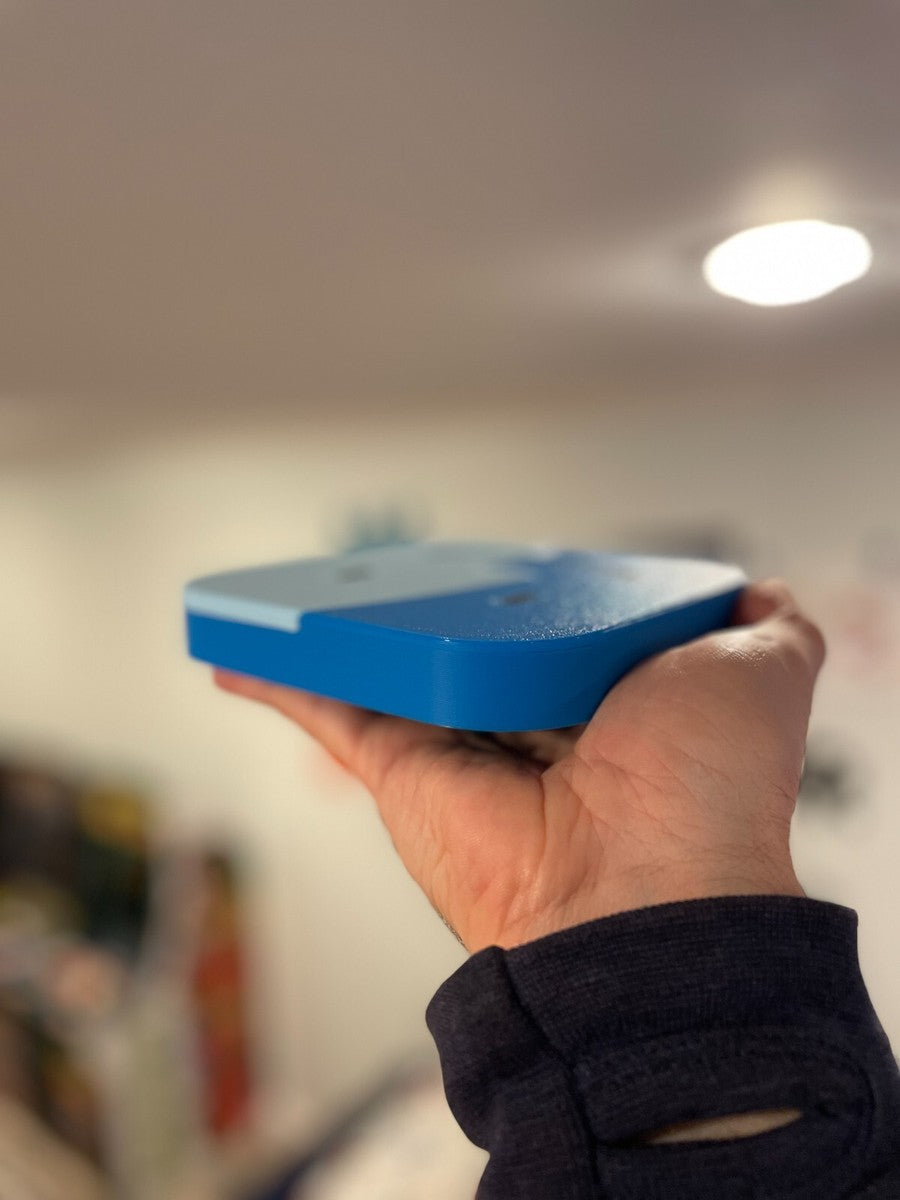 MACINTOSH FINDER ICON LOGO SIGN - 3D PRINTED, 3-COLOR DESKTOP DECOR, 5.5 INCHES|296029376384