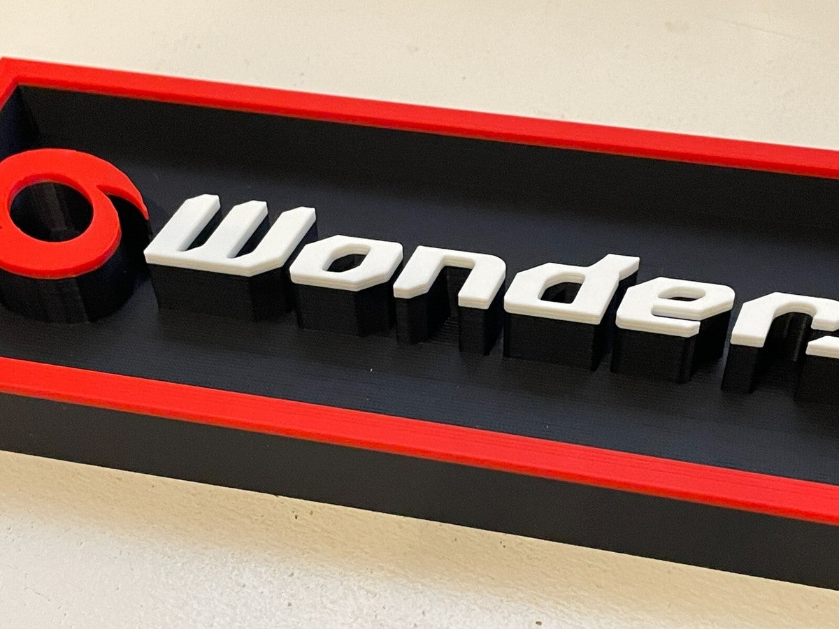 WONDER SWAN 3D printed game console placard, multi-color|297170940976
