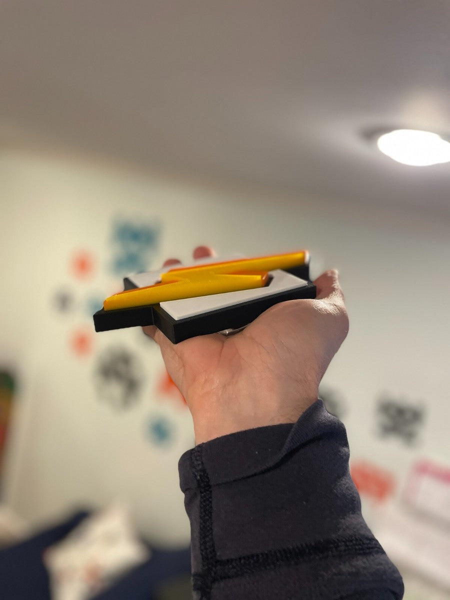 WINAMP LOGO DISPLAY/DECORATION/SIGN/PAPERWEIGHT COMPANION, 4-COLOR 3D PRINTED|296390154052