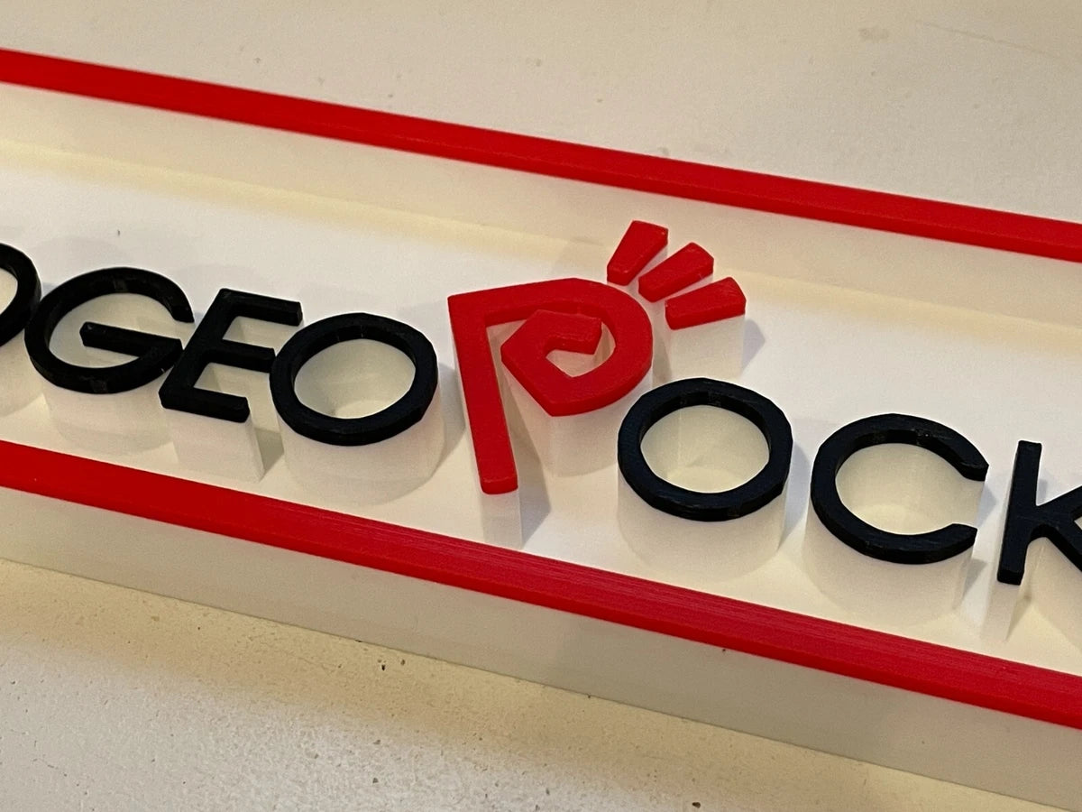 NEO GEO POCKET 3D printed game console placard, retro sign, multi-color|297170819752