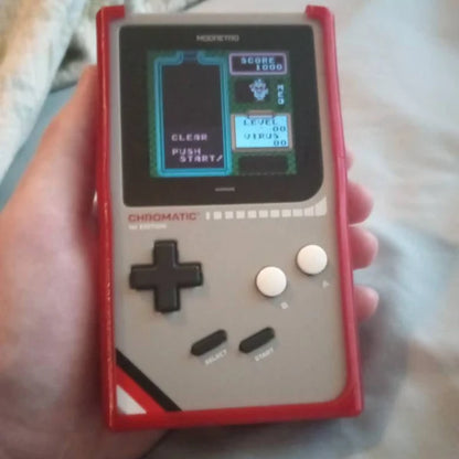 Modretro Chromatic Case EX, play-through, protective flexible TPU, custom designed, 11 colors available