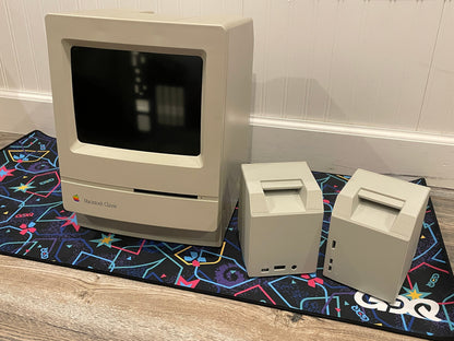 Macintosh Mini Cute 3, 40% scale Macintosh case computer system 3D printed parts kit for Raspberry Pi 3/Zero (Classic, Plus, SE, SE/30)
