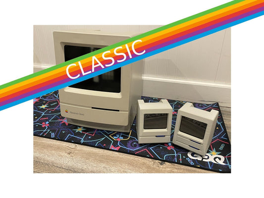 Macintosh Mini Cute 3, 40% scale Macintosh case computer system 3D printed parts kit for Raspberry Pi 3/Zero (Classic, Plus, SE, SE/30)