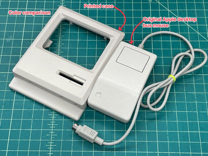 Macintosh Mini Cute 4, 40% scale Macintosh case computer system 3D printed parts kit for Raspberry Pi 4 (Classic, Plus, SE, SE/30)