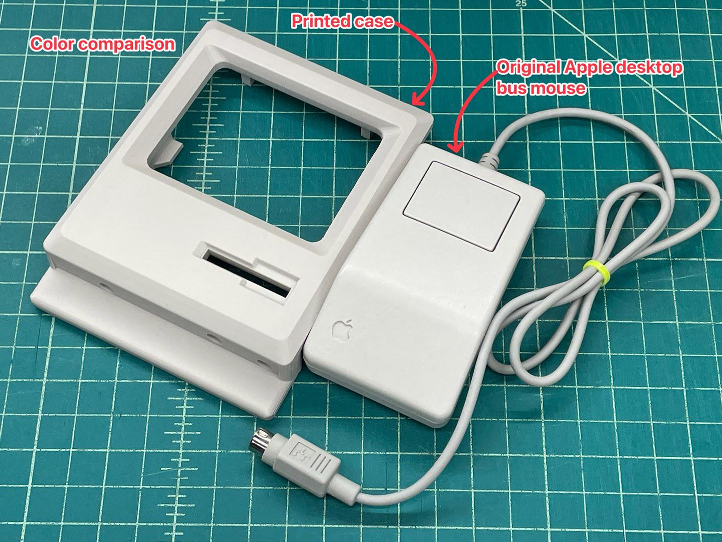 Macintosh Mini Cute 3, 40% scale Macintosh case computer system 3D printed parts kit for Raspberry Pi 3/Zero (Classic, Plus, SE, SE/30)