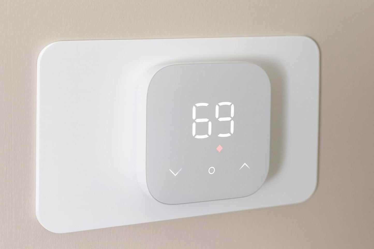 Amazon Smart Thermostat Extended Wall Plate Trim Cover (2021-2023), two size options