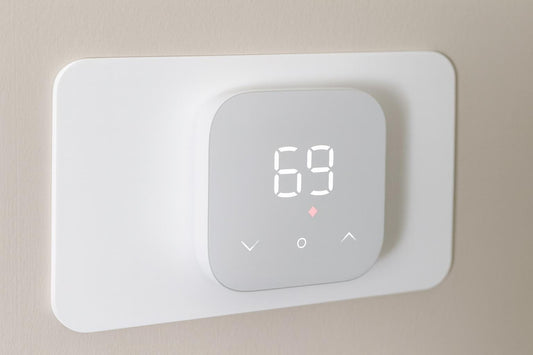 Amazon Smart Thermostat Extended Wall Plate Trim Cover (2021-2023), two size options