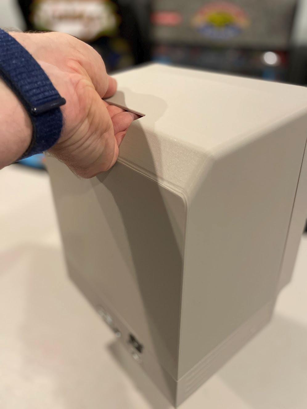 Macintosh Mini Super Cute II, 80% scale Macintosh case for Raspberry Pi 4 or Pi 5, uses 8-inch display (Classic, Plus, SE, SE/30) image 7