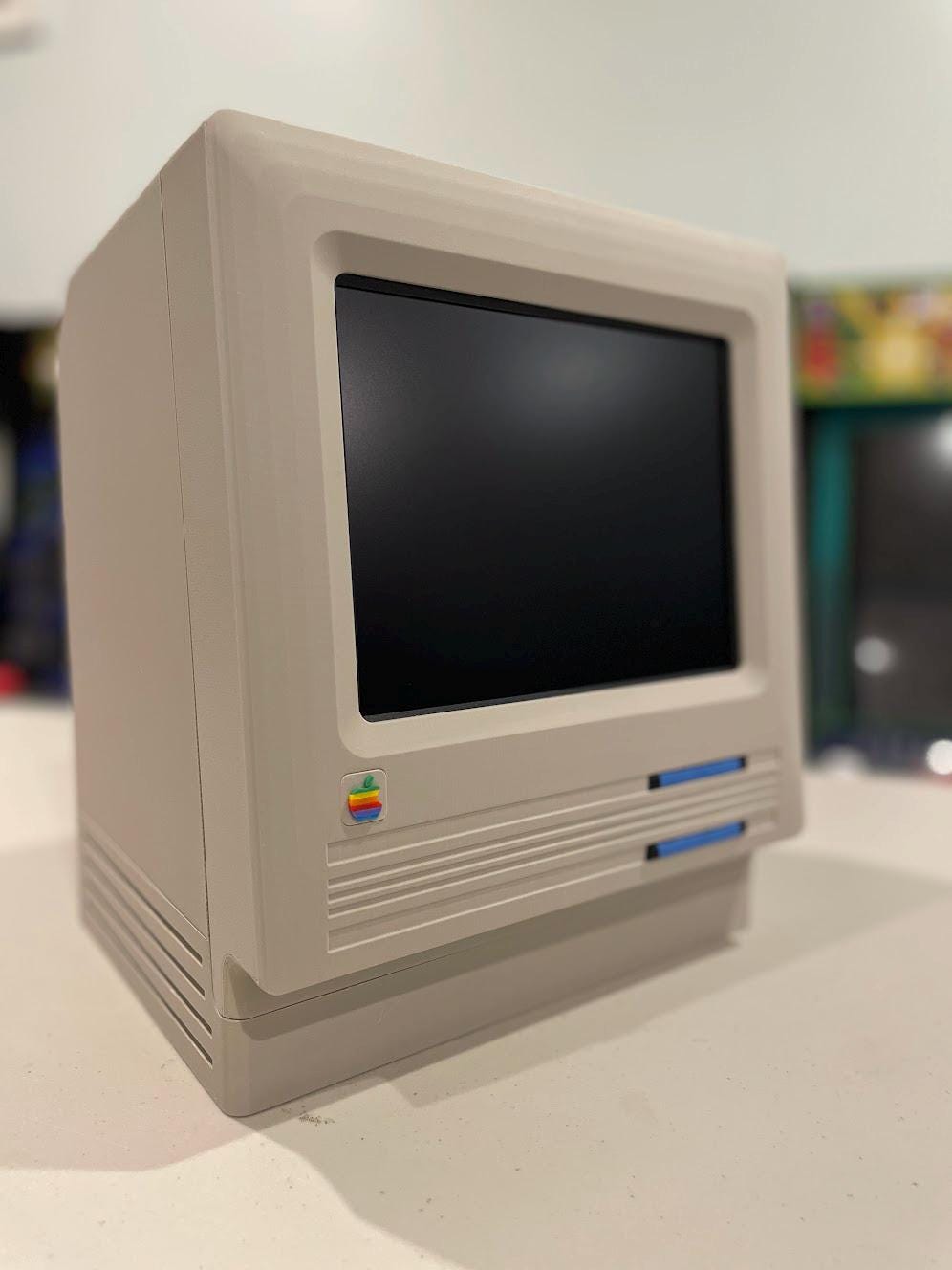 Macintosh Mini Super Cute II, 80% scale Macintosh case for Raspberry Pi 4 or Pi 5, uses 8-inch display (Classic, Plus, SE, SE/30) image 5