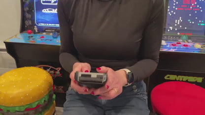 Modretro Chromatic Case EX, play-through, protective flexible TPU, custom designed, 11 colors available