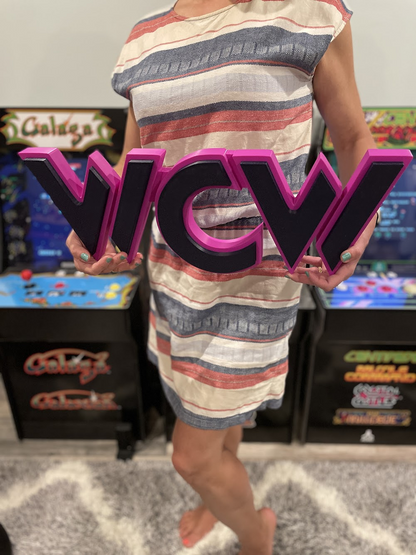 WCW WORLD CHAMPIONSHIP WRESTLING WALL HANGING SIGN - HUGE 24" x 16"|296654116349