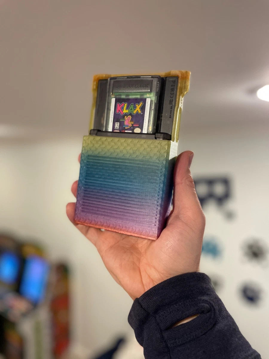 ANALOGUE POCKET CASE EX, FULL BODY, CUSTOM FELT-LINED PLAY-THROUGH GRIP CASE|295994394788