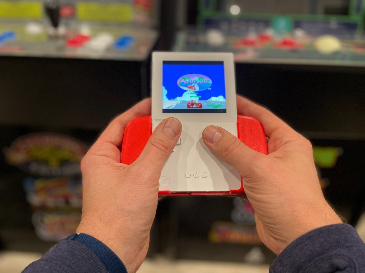 ANALOGUE POCKET CASE ADVANCE GRIP, CUSTOM DESIGNED, FELT-LINED PLAY-THROUGH CASE|294896008570