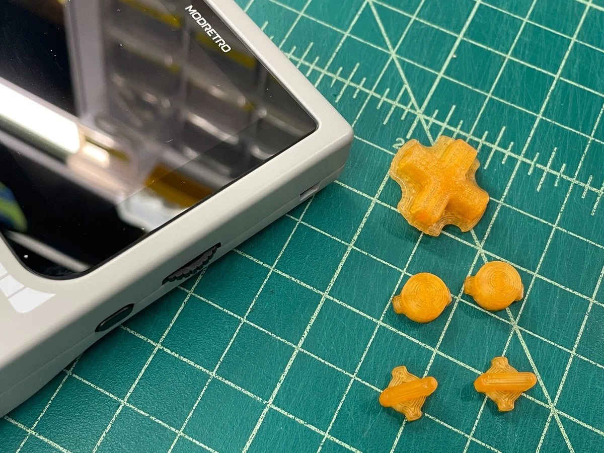 Modretro Chromatic control button set, custom 5-piece set, 25+ colors available|296912184434