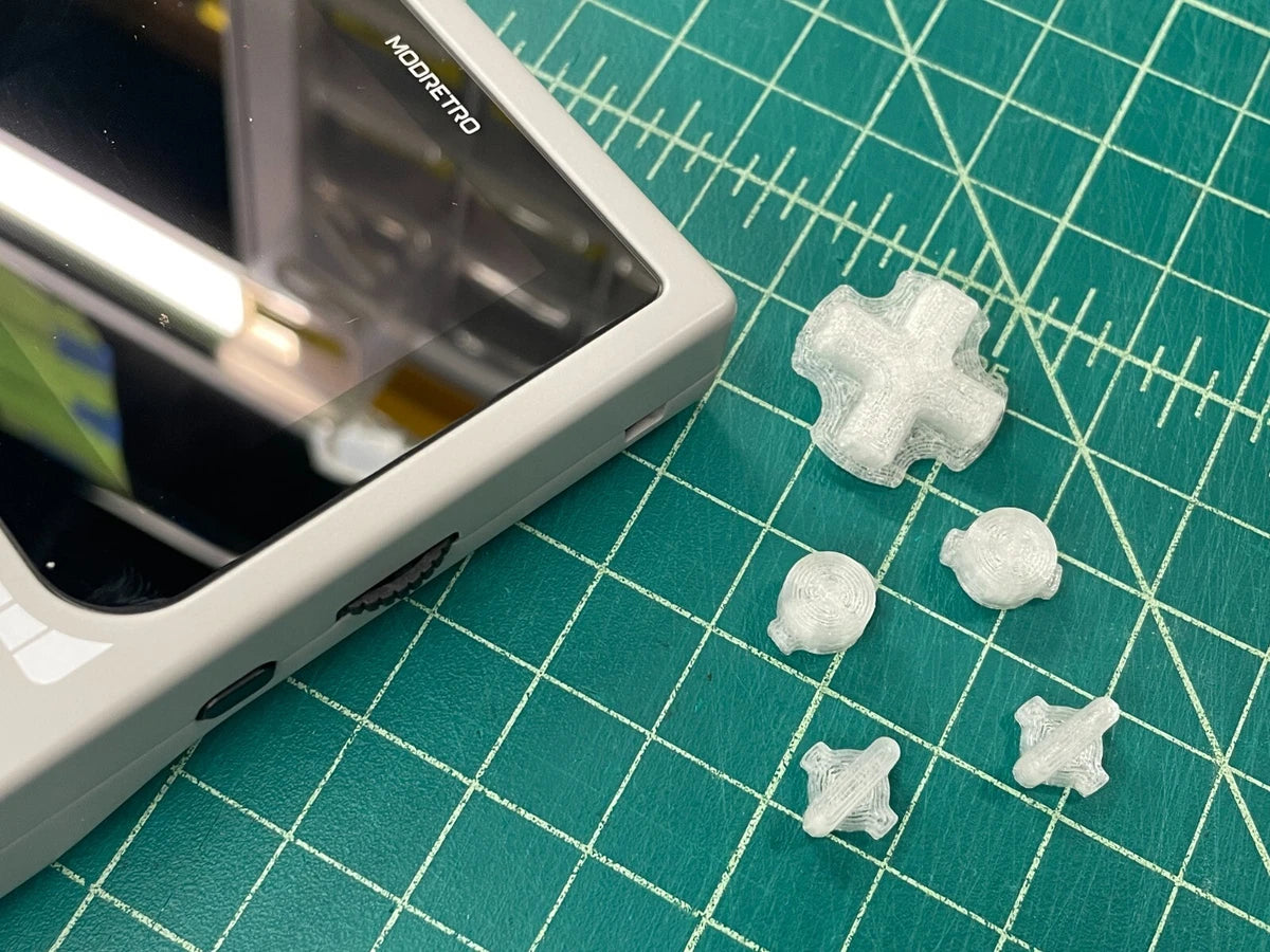 Modretro Chromatic control button set, custom 5-piece set, 25+ colors available|296912184434