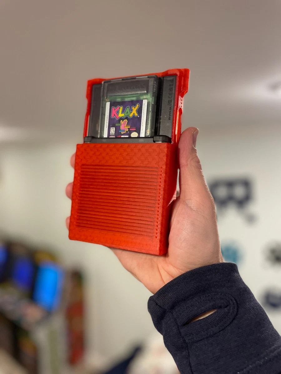 ANALOGUE POCKET CASE EX, FULL BODY, CUSTOM FELT-LINED PLAY-THROUGH GRIP CASE|295994394788