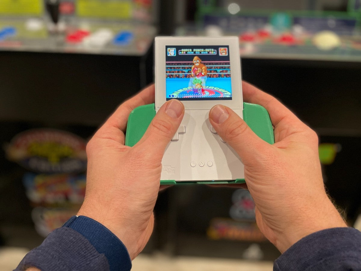 ANALOGUE POCKET CASE ADVANCE GRIP, CUSTOM DESIGNED, FELT-LINED PLAY-THROUGH CASE|294896008570