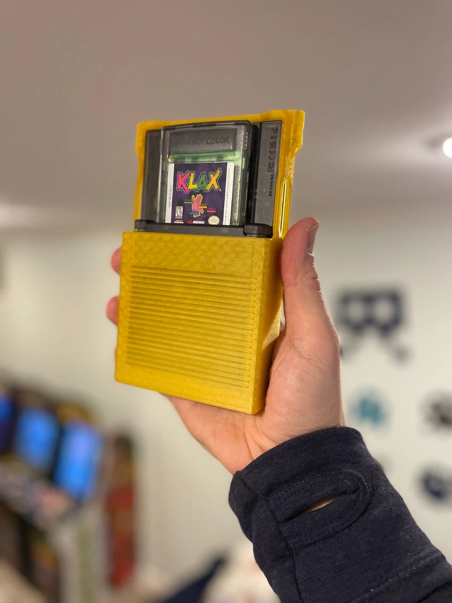 ANALOGUE POCKET CASE EX, FULL BODY, CUSTOM FELT-LINED PLAY-THROUGH GRIP CASE|295994394788