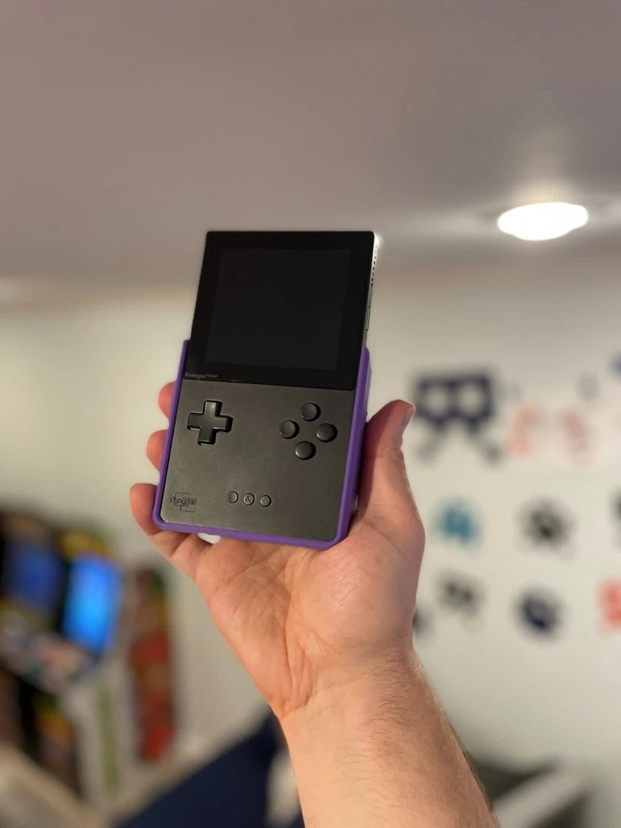 ANALOGUE POCKET CASE DX, FELT-LINED, PLAY-THROUGH CASE FOR ANALOGUE POCKET|294894872265