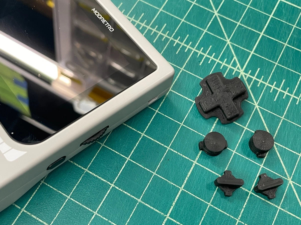 Modretro Chromatic control button set, custom 5-piece set, 25+ colors available|296912184434