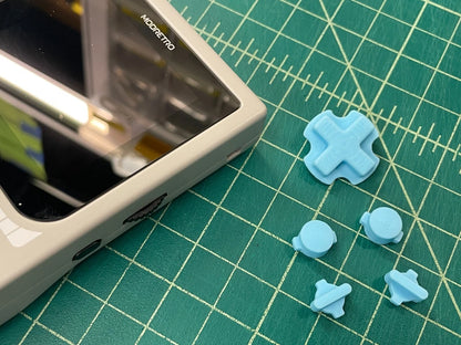 Modretro Chromatic control button set, custom 5-piece set, 25+ colors available|296912184434