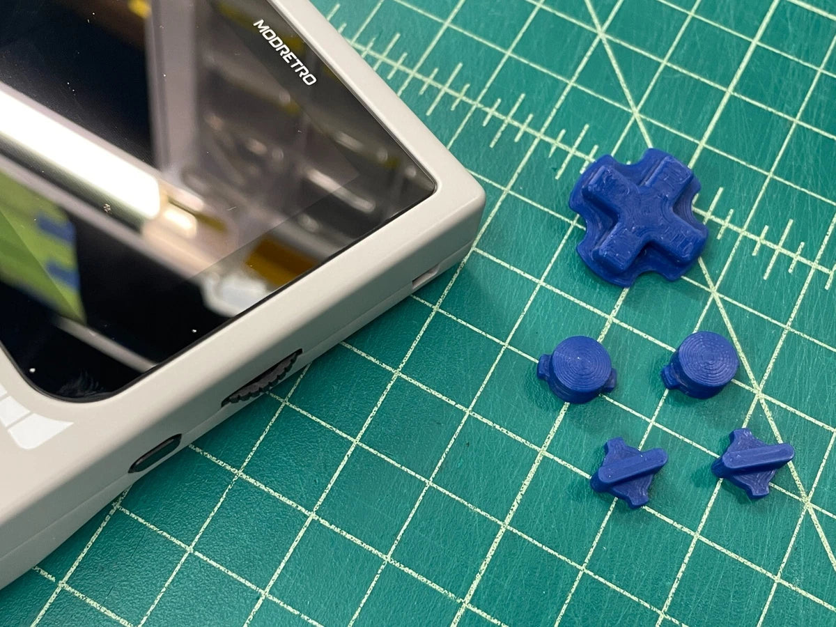 Modretro Chromatic control button set, custom 5-piece set, 25+ colors available|296912184434