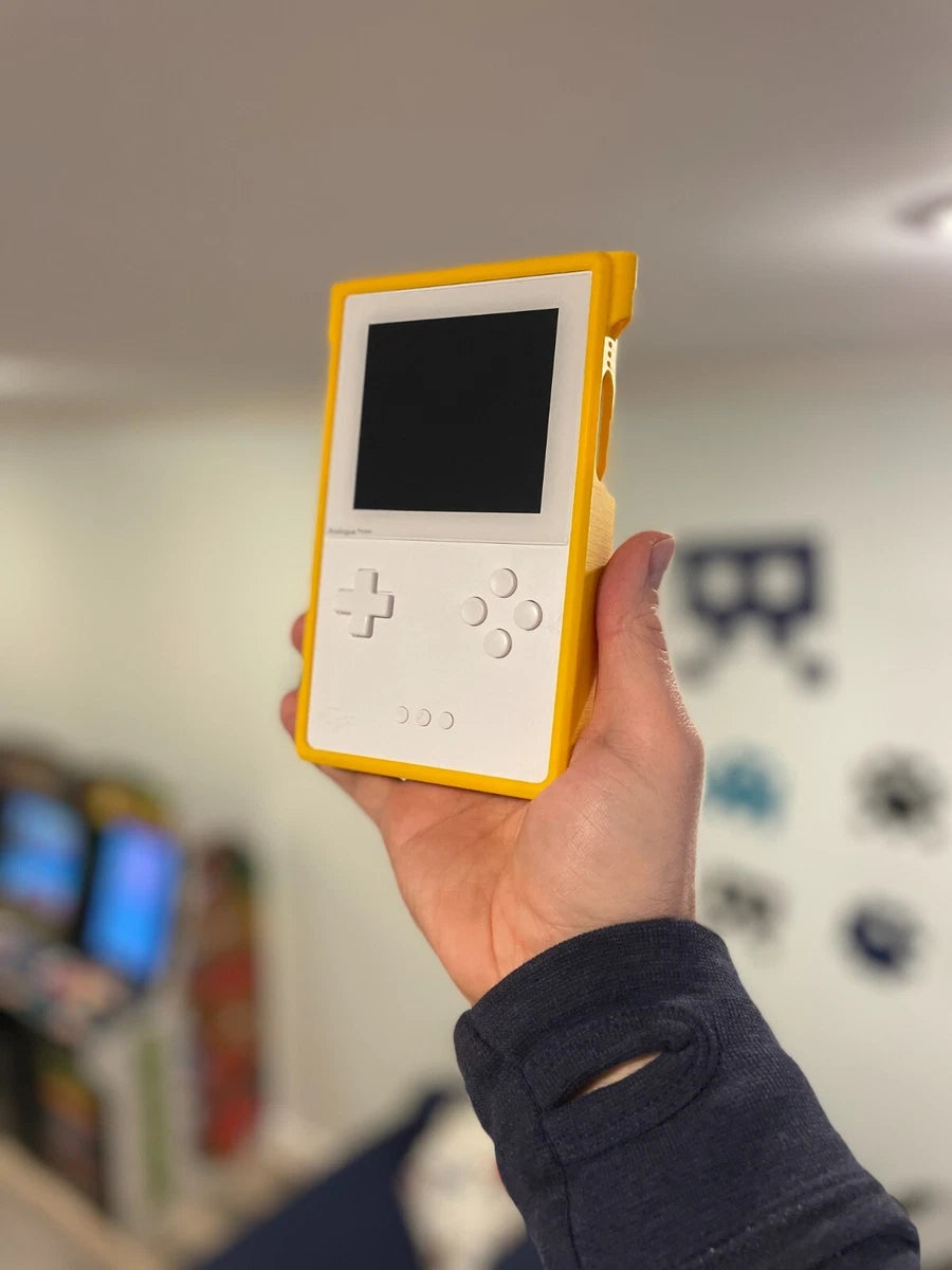 ANALOGUE POCKET CASE EX, FULL BODY, CUSTOM FELT-LINED PLAY-THROUGH GRIP CASE|295994394788