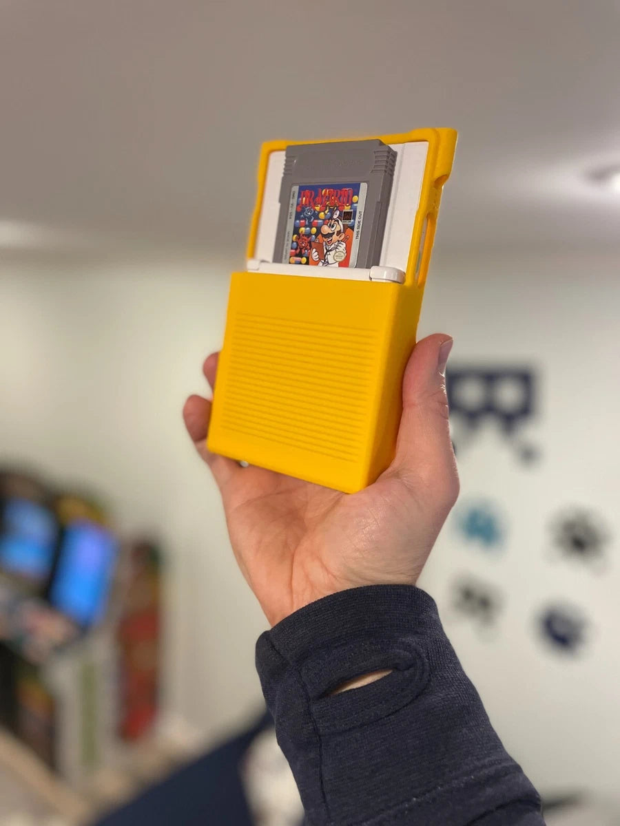 ANALOGUE POCKET CASE EX, FULL BODY, CUSTOM FELT-LINED PLAY-THROUGH GRIP CASE|295994394788