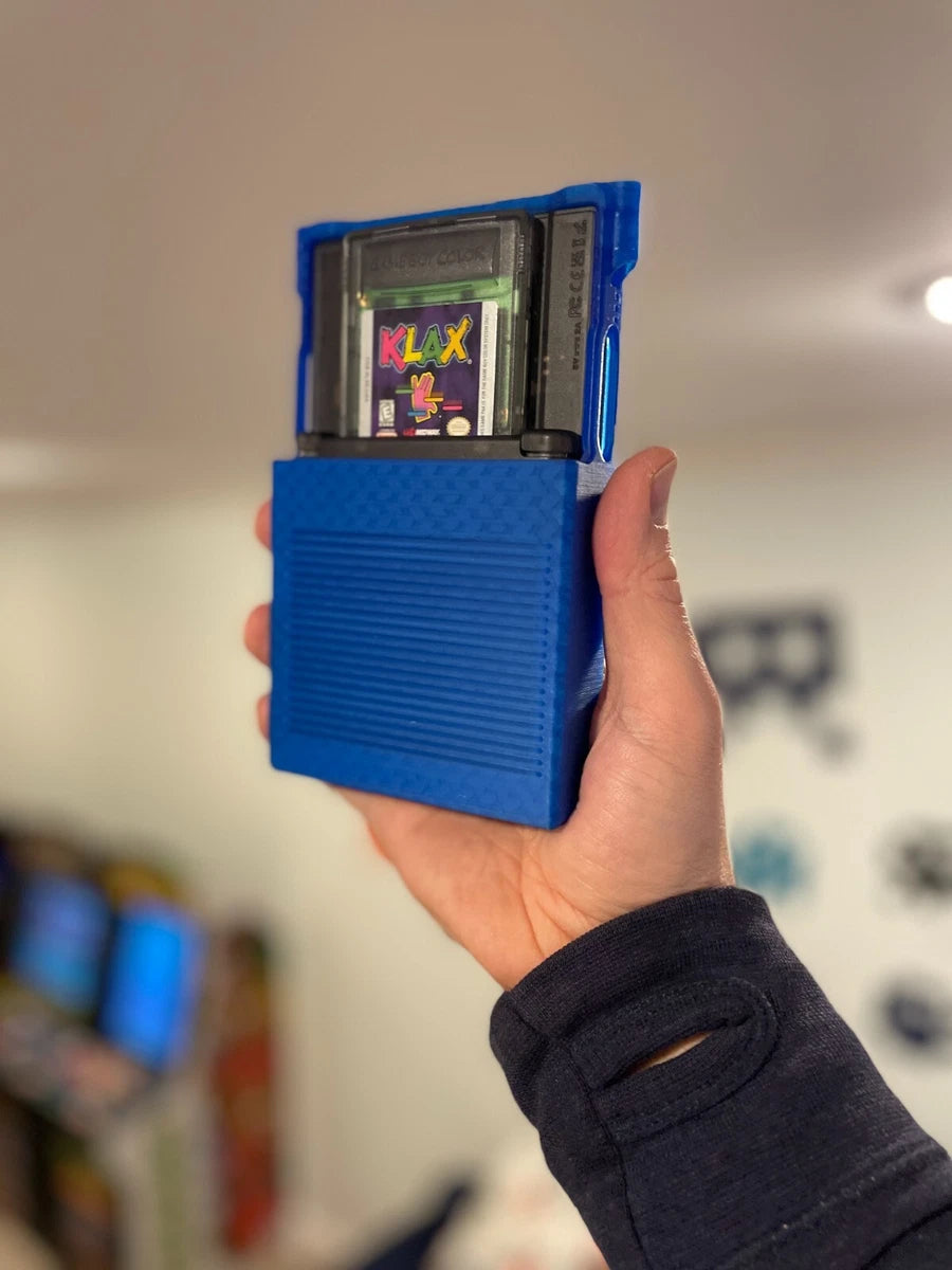 ANALOGUE POCKET CASE EX, FULL BODY, CUSTOM FELT-LINED PLAY-THROUGH GRIP CASE|295994394788