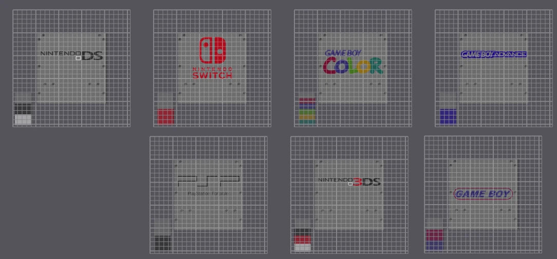 THE MINI-91 Game Cartridge Chest: Gameboy, GBC, GBA, DS, 3DS, PSP, Vita, Switch|297353860973