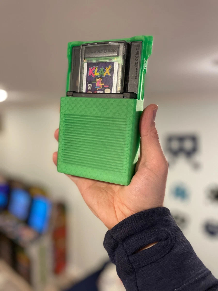 ANALOGUE POCKET CASE EX, FULL BODY, CUSTOM FELT-LINED PLAY-THROUGH GRIP CASE|295994394788