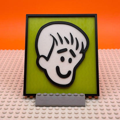 GAMEPRO MAGAZINE REVIEW FACES COASTER SET, CUSTOM 3D PRINTED WALL HANGINGS|296049408109