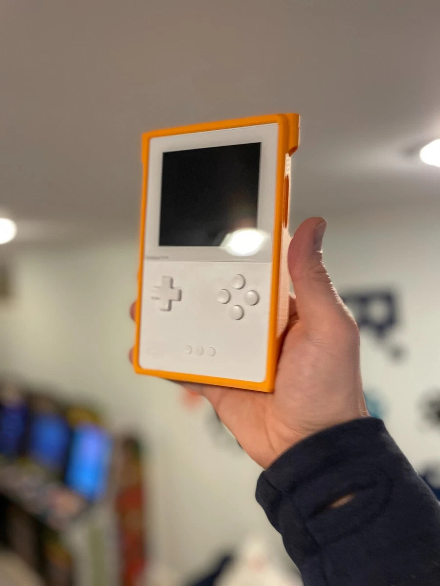 ANALOGUE POCKET CASE EX, FULL BODY, CUSTOM FELT-LINED PLAY-THROUGH GRIP CASE|295994394788