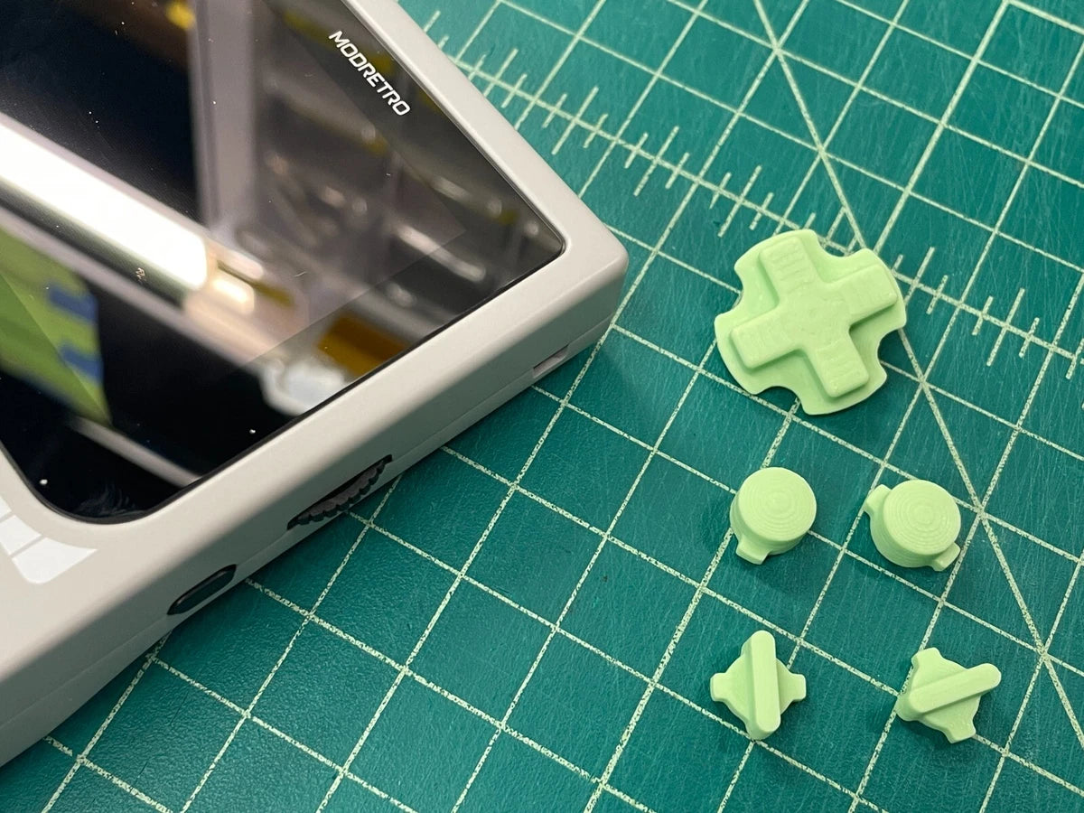 Modretro Chromatic control button set, custom 5-piece set, 25+ colors available|296912184434