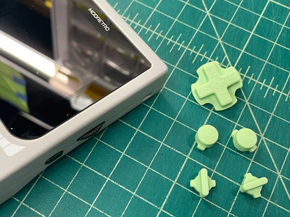 Modretro Chromatic control button set, custom 5-piece set, 25+ colors available|296912184434