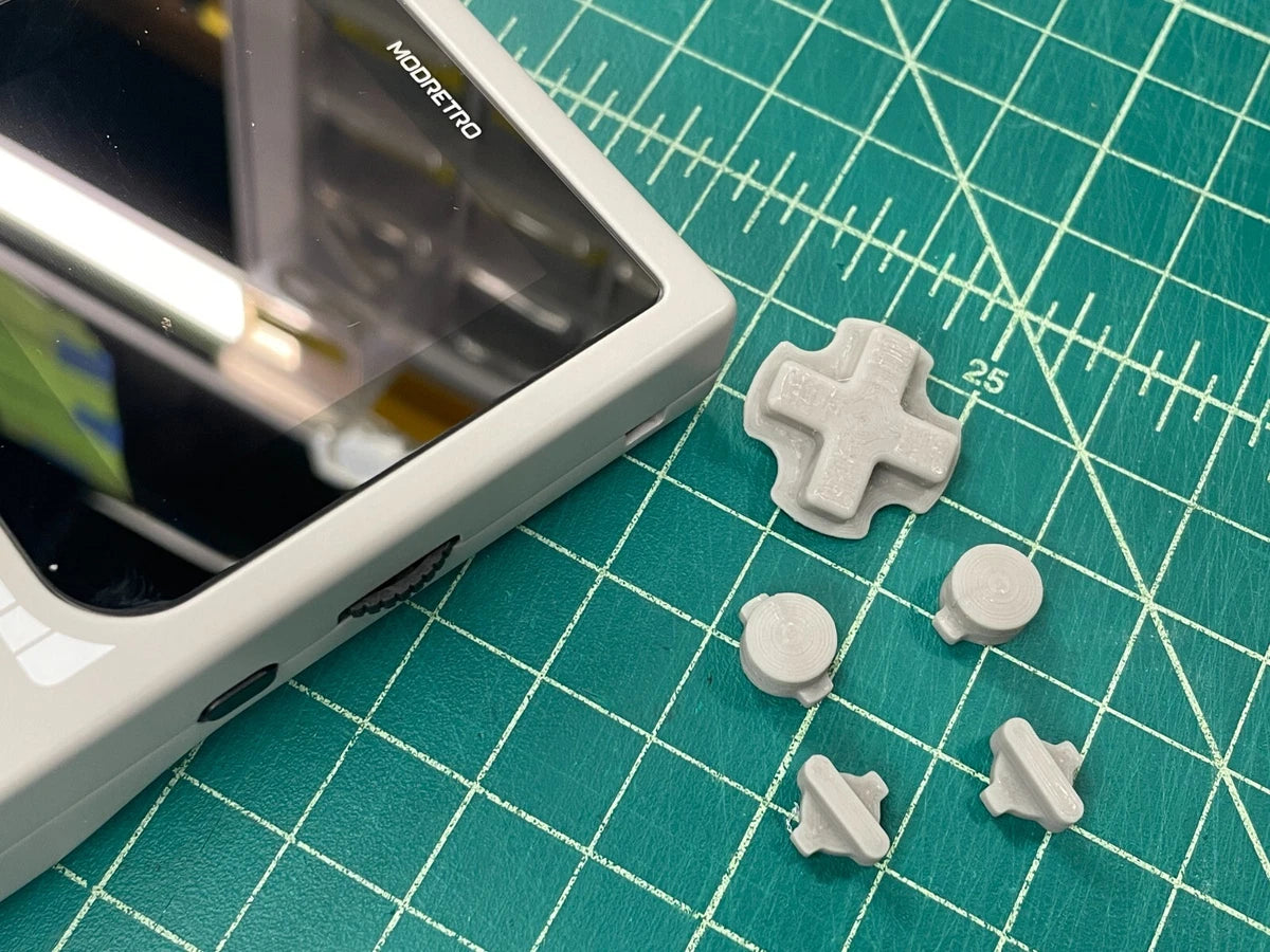 Modretro Chromatic control button set, custom 5-piece set, 25+ colors available|296912184434