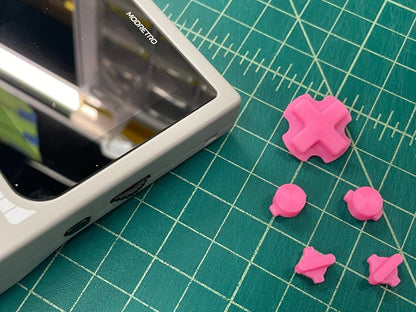 Modretro Chromatic control button set, custom 5-piece set, 25+ colors available|296912184434