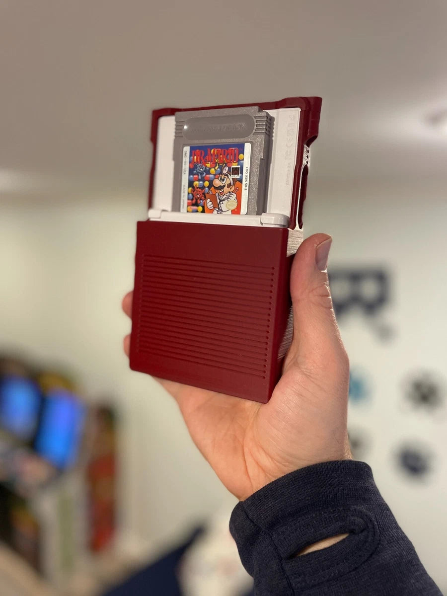 ANALOGUE POCKET CASE EX, FULL BODY, CUSTOM FELT-LINED PLAY-THROUGH GRIP CASE|295994394788