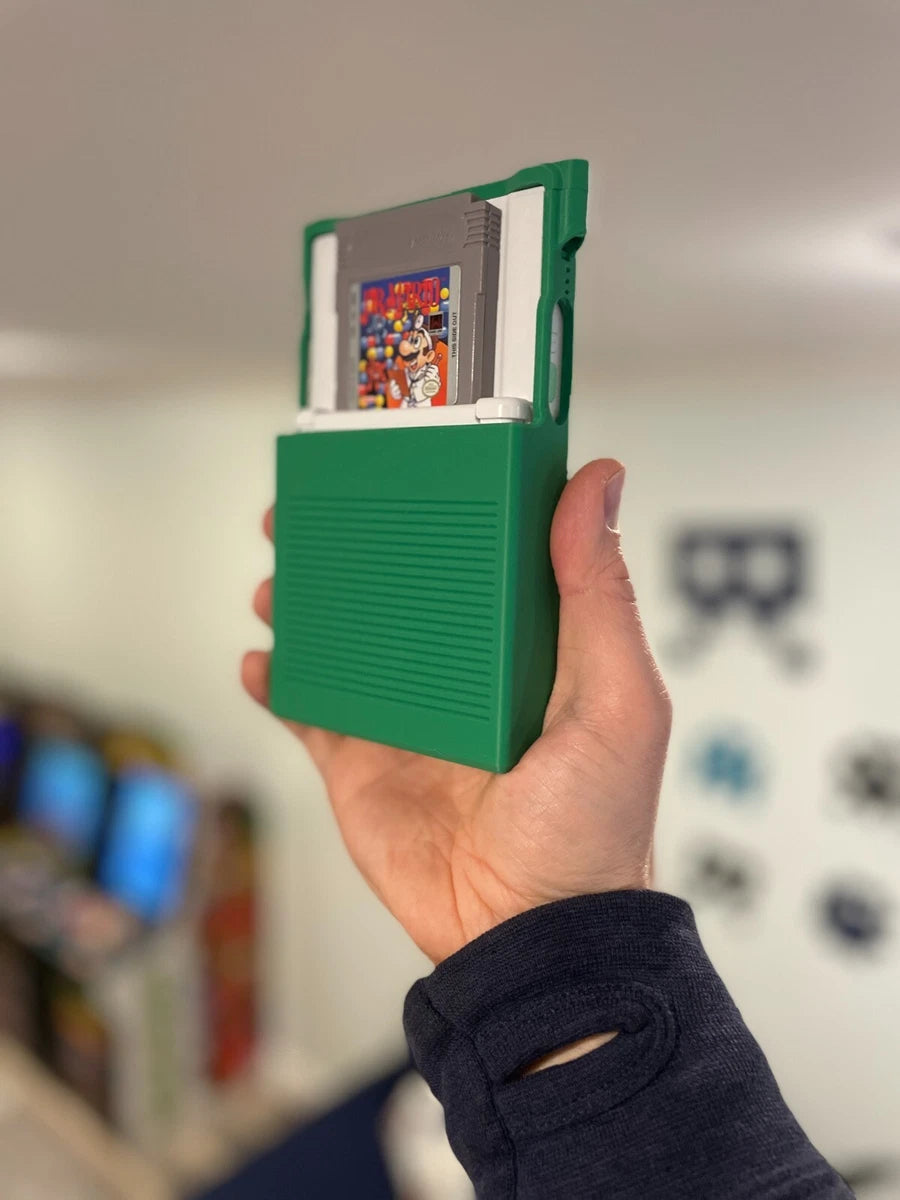 ANALOGUE POCKET CASE EX, FULL BODY, CUSTOM FELT-LINED PLAY-THROUGH GRIP CASE|295994394788