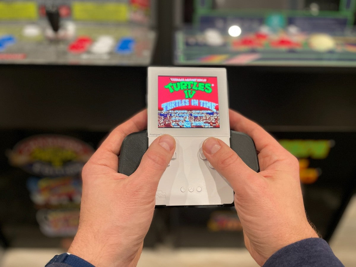 ANALOGUE POCKET CASE ADVANCE GRIP, CUSTOM DESIGNED, FELT-LINED PLAY-THROUGH CASE|294896008570