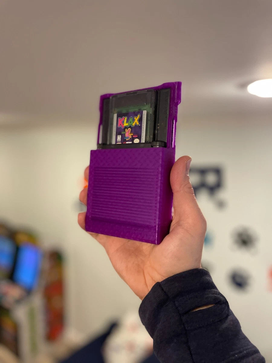 ANALOGUE POCKET CASE EX, FULL BODY, CUSTOM FELT-LINED PLAY-THROUGH GRIP CASE|295994394788