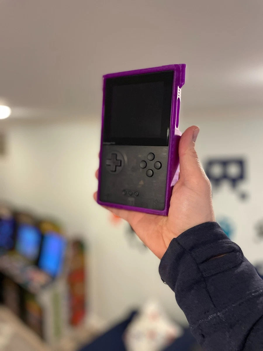 ANALOGUE POCKET CASE EX, FULL BODY, CUSTOM FELT-LINED PLAY-THROUGH GRIP CASE|295994394788