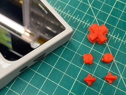 Modretro Chromatic control button set, custom 5-piece set, 25+ colors available|296912184434