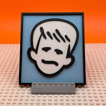 GAMEPRO MAGAZINE REVIEW FACES COASTER SET, CUSTOM 3D PRINTED WALL HANGINGS|296049408109