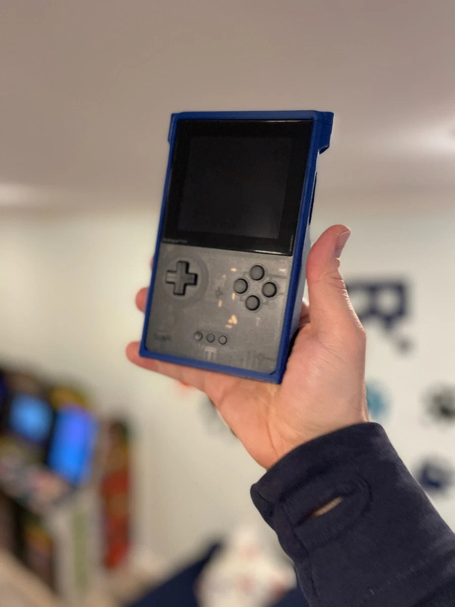 ANALOGUE POCKET CASE EX, FULL BODY, CUSTOM FELT-LINED PLAY-THROUGH GRIP CASE|295994394788