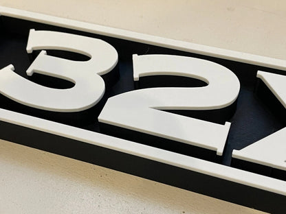 SEGA 32X 3D printed game console placard, multi-color|297170872341