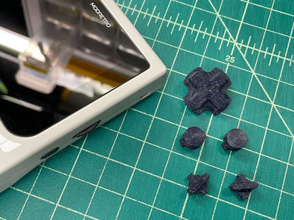 Modretro Chromatic control button set, custom 5-piece set, 25+ colors available|296912184434