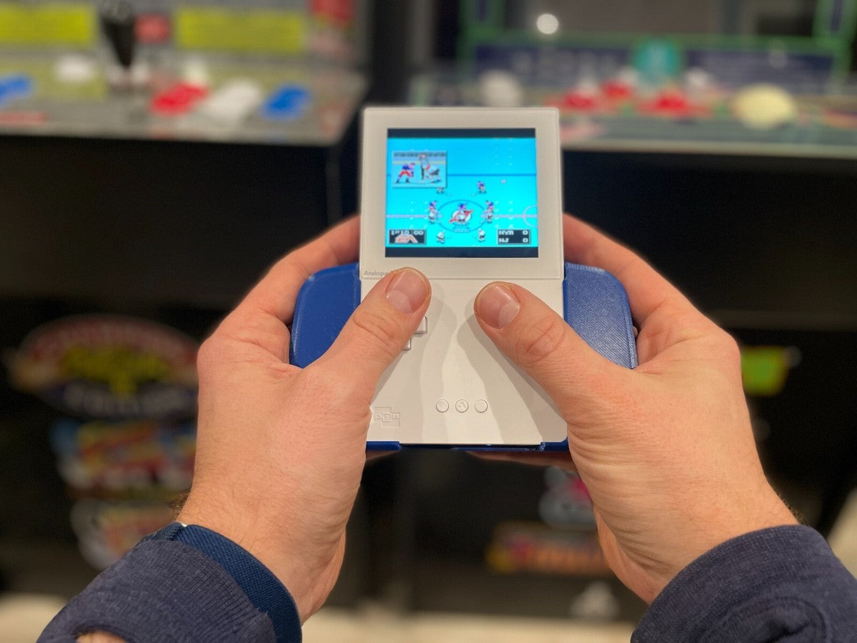 ANALOGUE POCKET CASE ADVANCE GRIP, CUSTOM DESIGNED, FELT-LINED PLAY-THROUGH CASE|294896008570