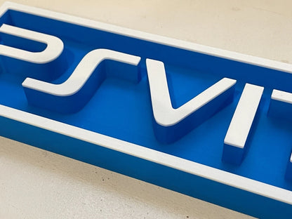 PS VITA (PLAYSTATION VITA) 3D printed game console placard, multi-color|297170866294