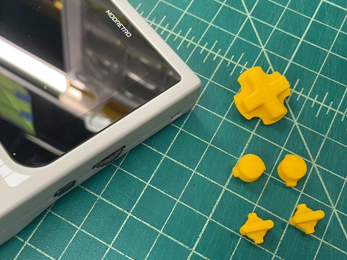 Modretro Chromatic control button set, custom 5-piece set, 25+ colors available|296912184434